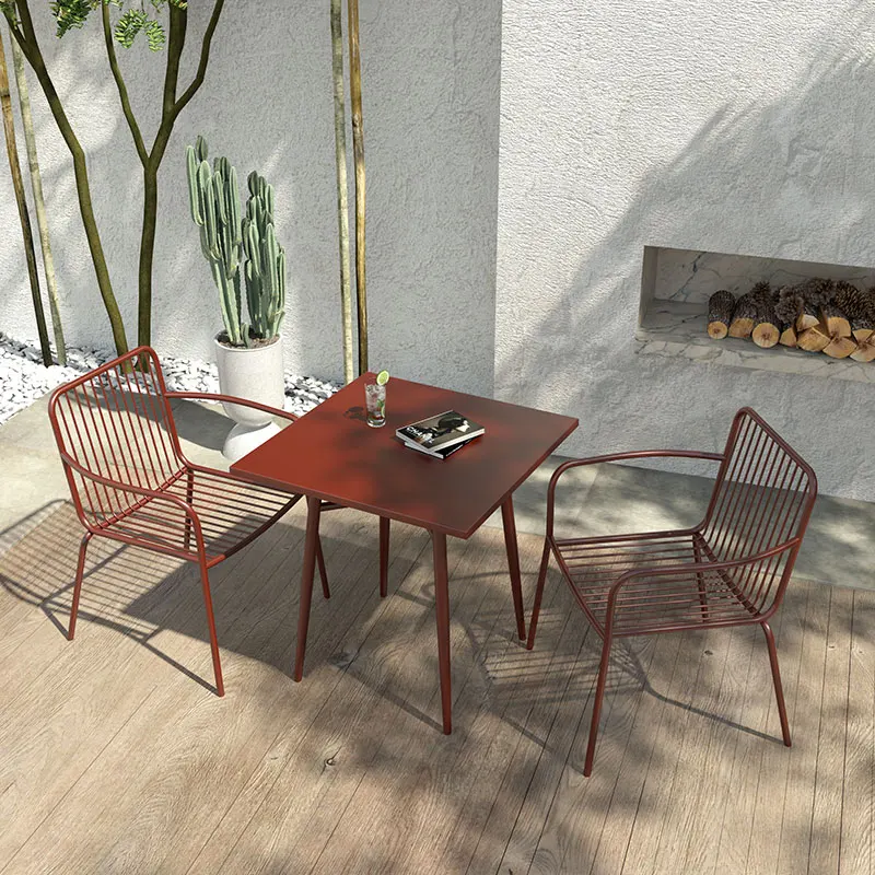 

Comfortable Outdoor Restaurant Chairs Office Vintage Kitchen Restaurant Chair Metal Center Soft Sillas De Comedor Hoom Furniture