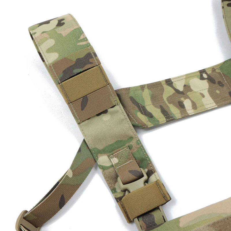 SS สไตล์ MK3 Chest Rig Basics Tactcial หน้าอกแขวนเสื้อกั๊กผสม FCSK LV119 Matte 500D