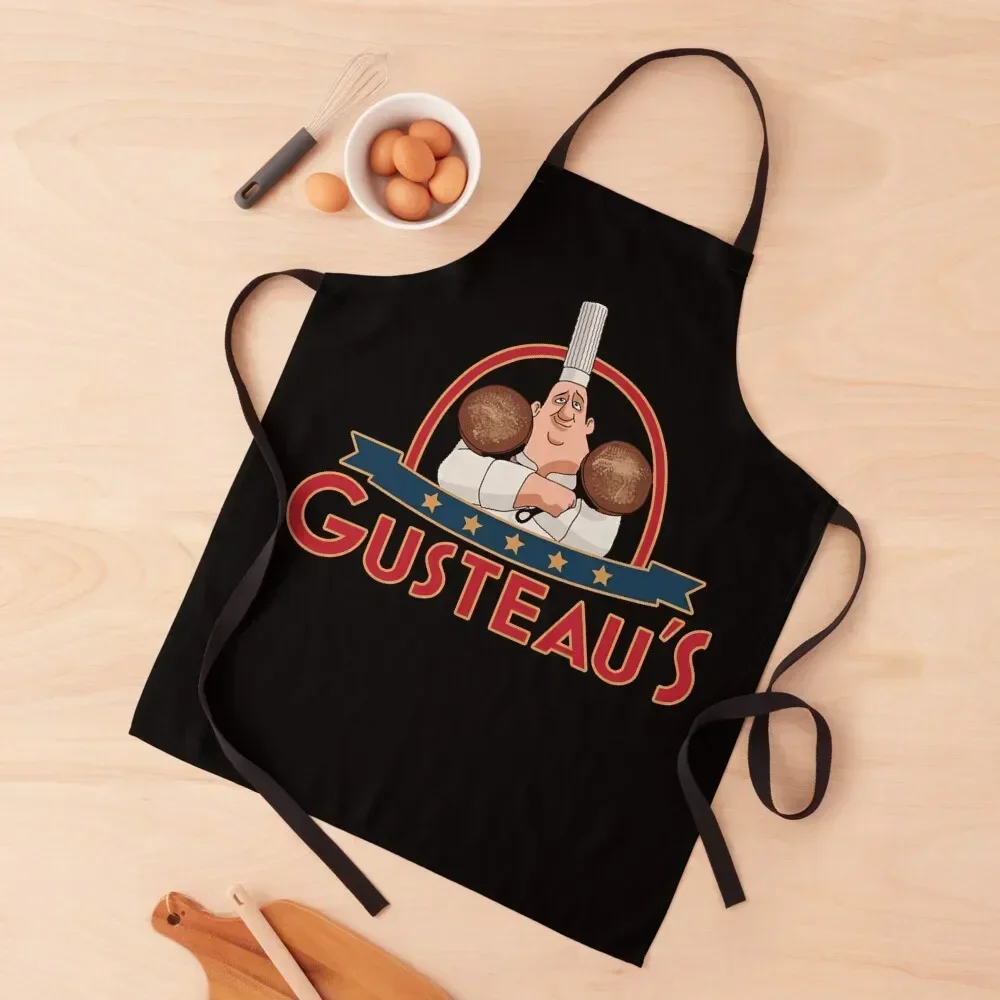

Gusteau's Anyone Can Cook Apron Chef Uniform Woman Customizable Woman Cooking painters Apron