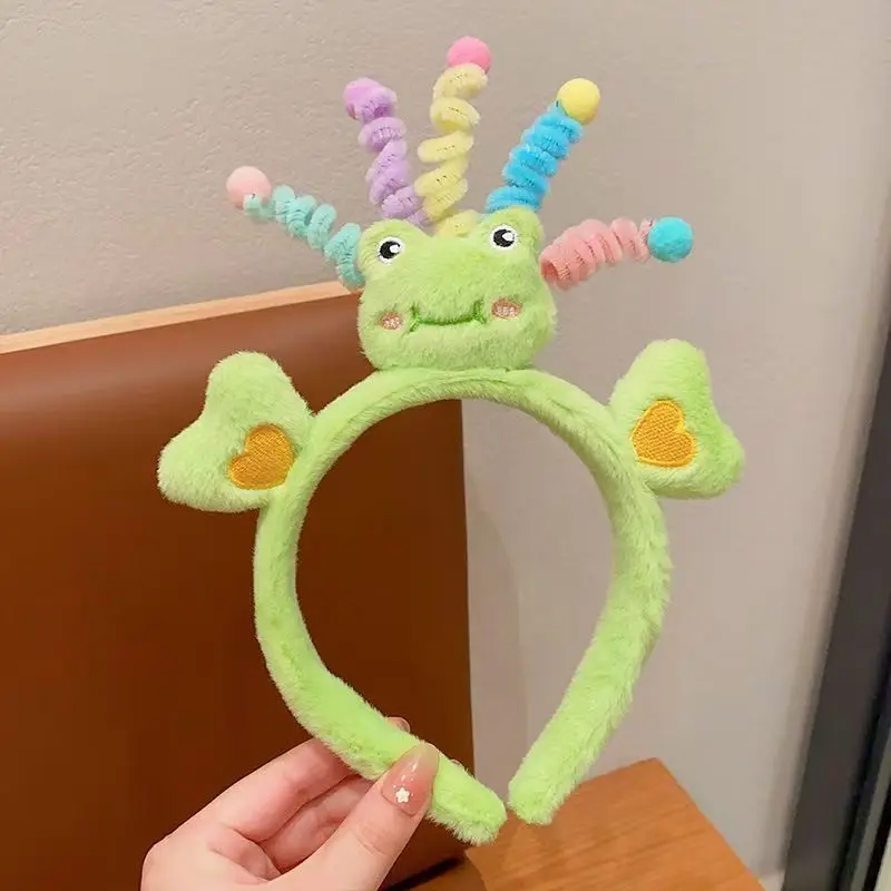 Halloween New Cute Twist Headband Fashion Ready-made Hoop Funny Toddler Hair Accessory Birthday Gathering Photo Kids Hair Decor