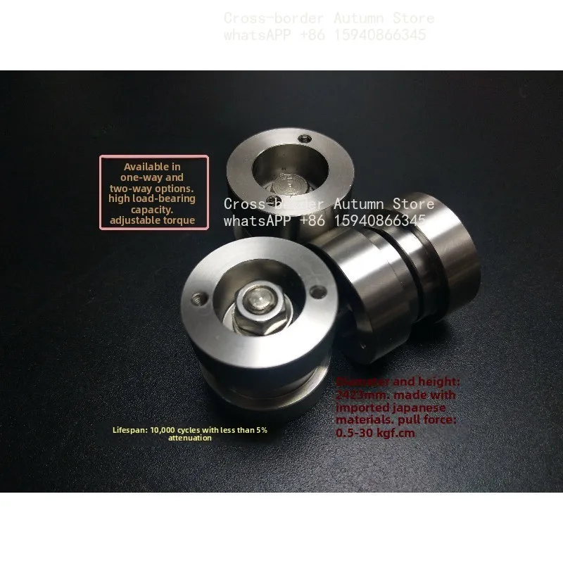 Stop at will, mute damping shaft, rocker arm joint torque adjustable hinge bracket, single and two-way optional