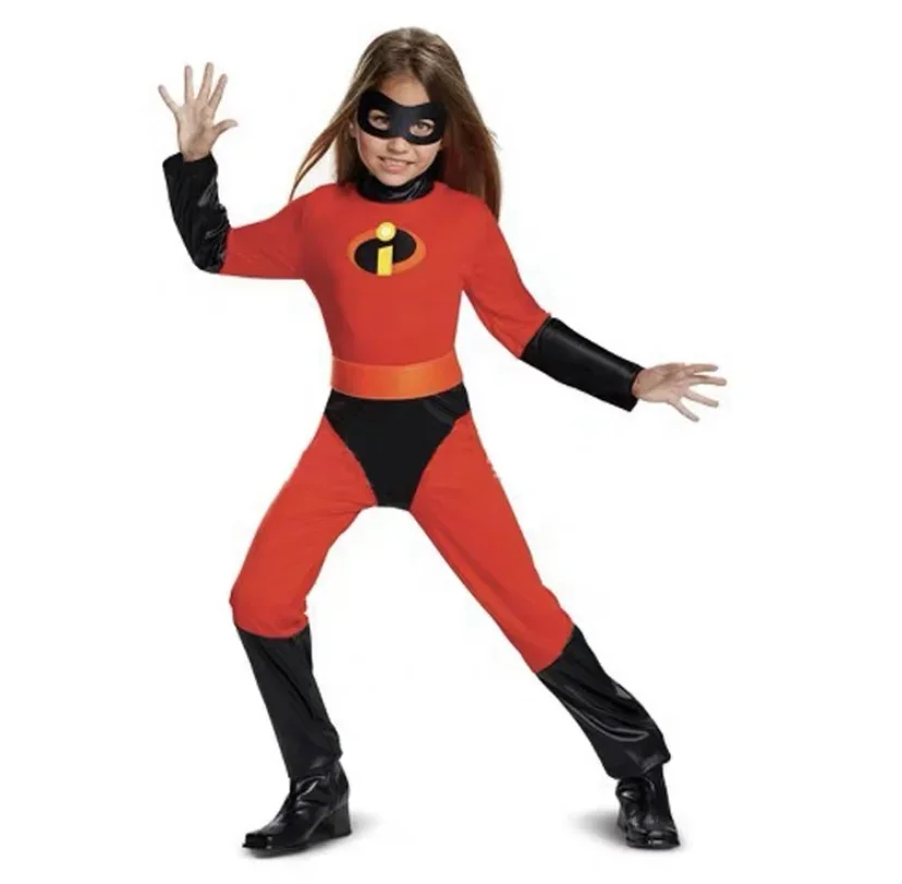 Disney Incredibles 2 Cosplay Costumes Men Women Mr. Incredible Halloween Suits Anime Jack Parr Boys Girls Parent-Child Costumes