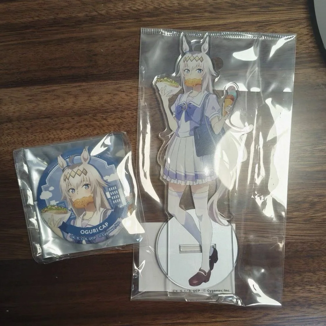 menina-de-corrida-de-cavalos-lu-mao-cinderela-cosplay-barra-de-estanho-placa-de-acrilico-ornamento-feito-a-mao-presente-para-amigos