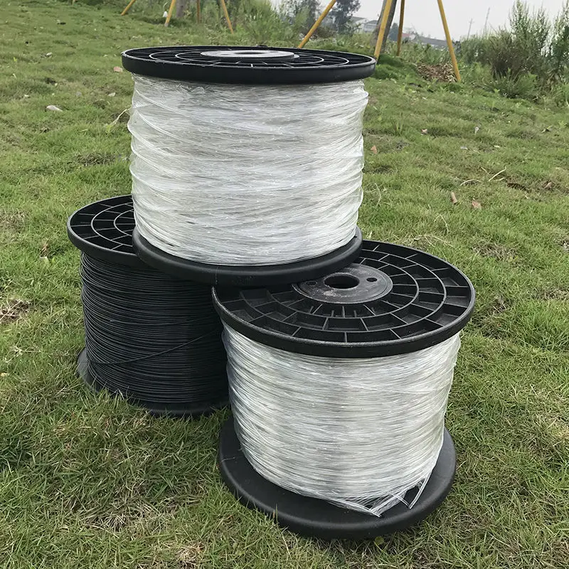 Plastic Steel Wire PET polyester Wire Rope Greenhouse Horizontal Pull Rope Greenhouse Orchard Livestock Industry Support Wire