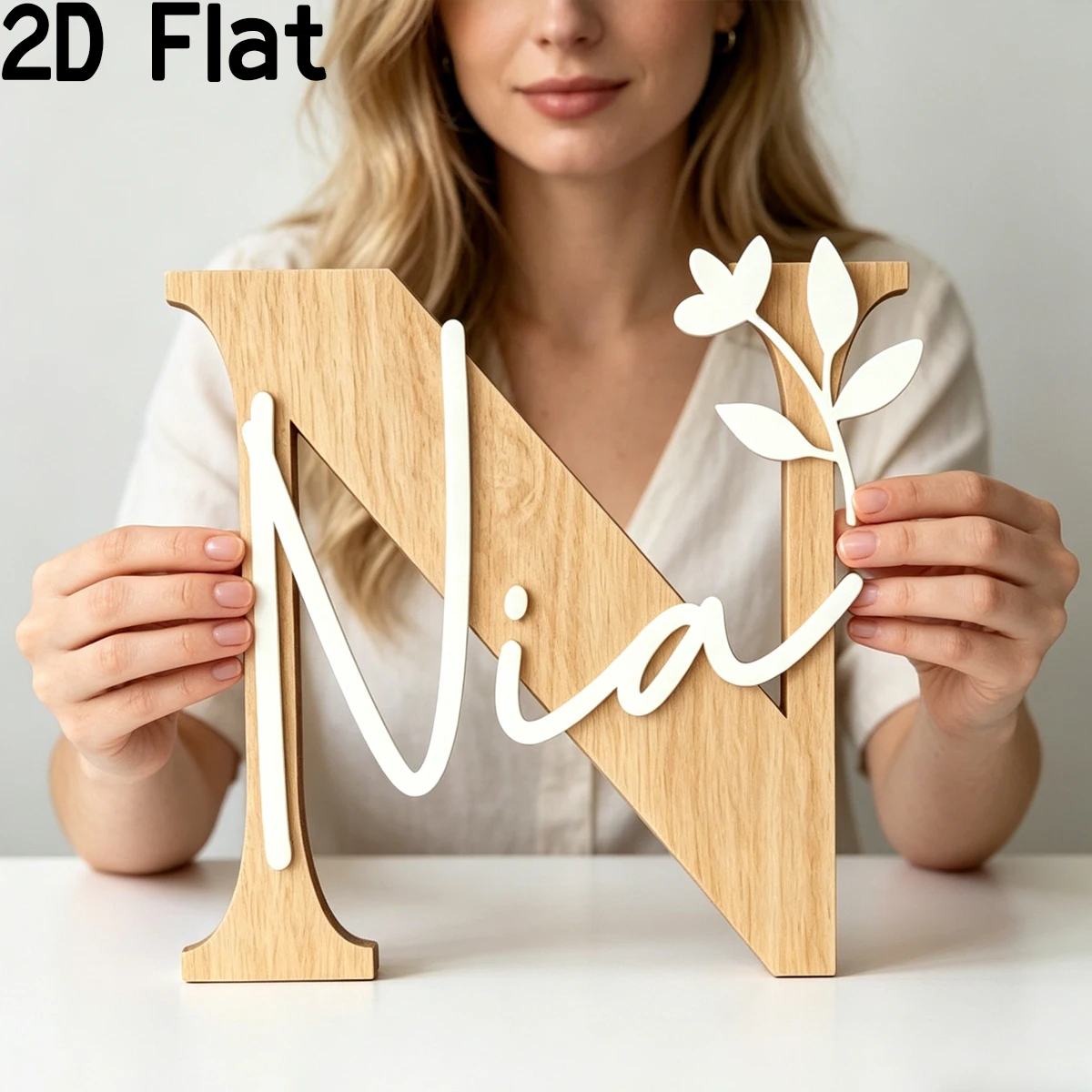 1Pc Custom Original Alphabet N - Baby Nursery Office recension och pris