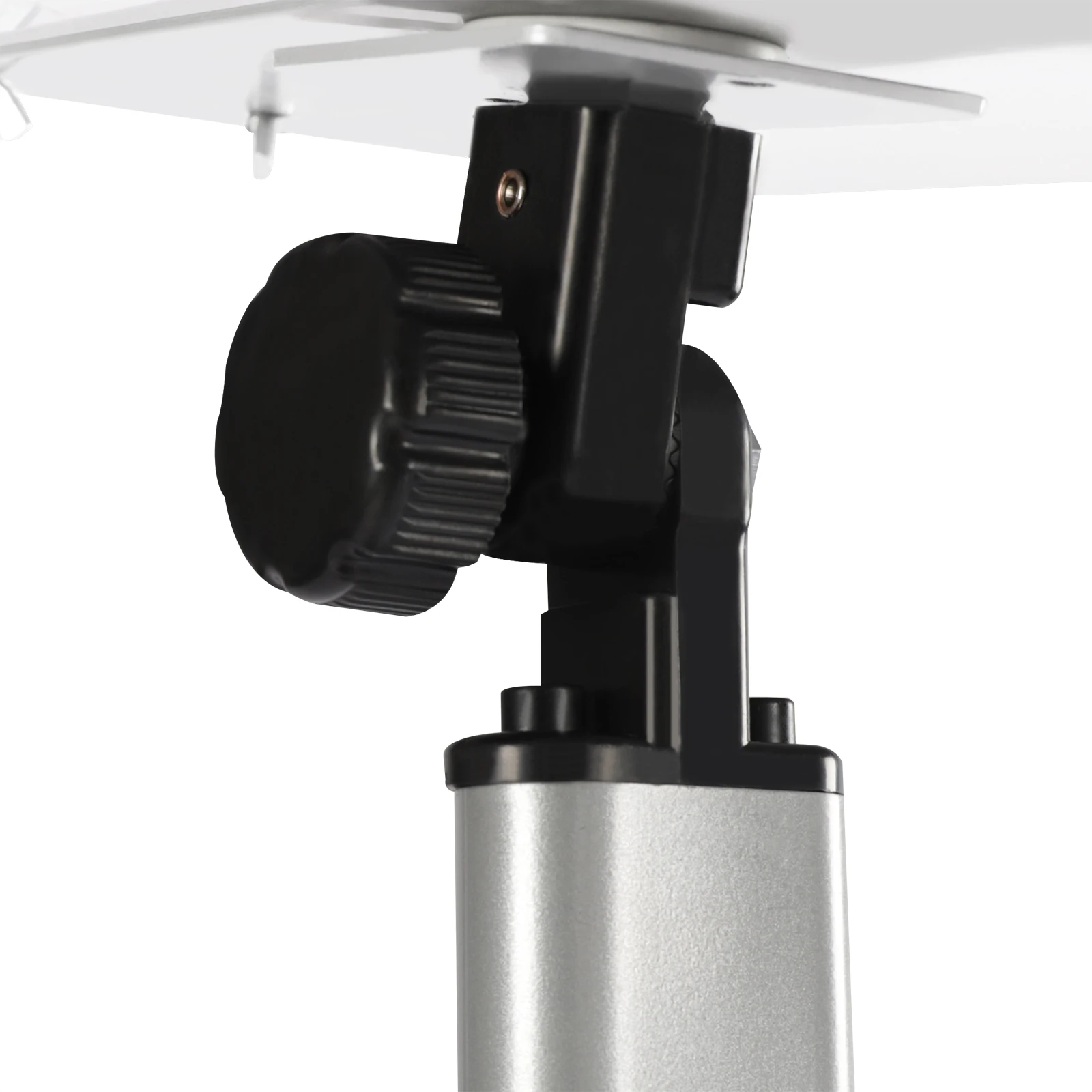 Floor Standing Acrílico Podium, Silver Iron Body and Base, Pé Lectern, Pulpit Desk, 46, 46 polegadas de altura