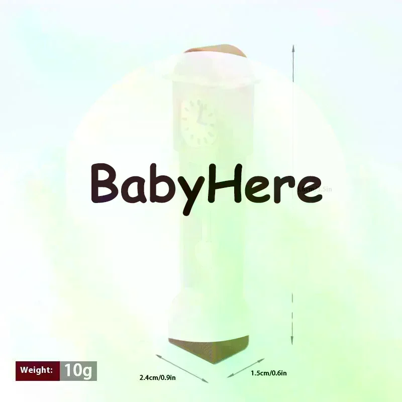 

Dollhouse Mini Retro Standing Clock Model Miniature Floor Clock Wood Floor Clock Grandfather Clock Doll Furniture Model