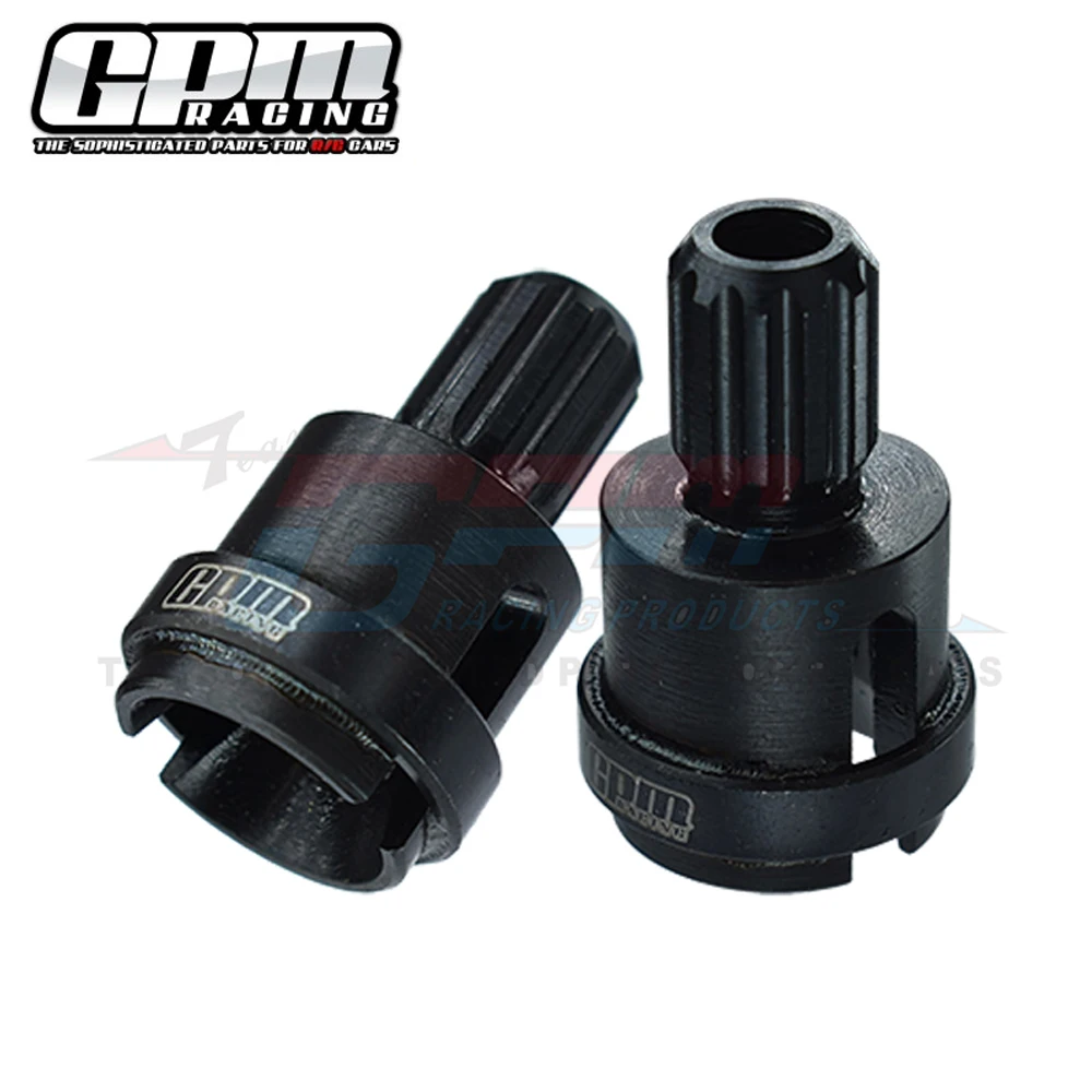 GPM für Traxxas 1/6 XRT 1/5 X-MAXX 8S 4WD Monster Truck Upgrade-Teile Metall-Stahl Vorder- und Hinterachs-Differentialgetriebe 7754X RC