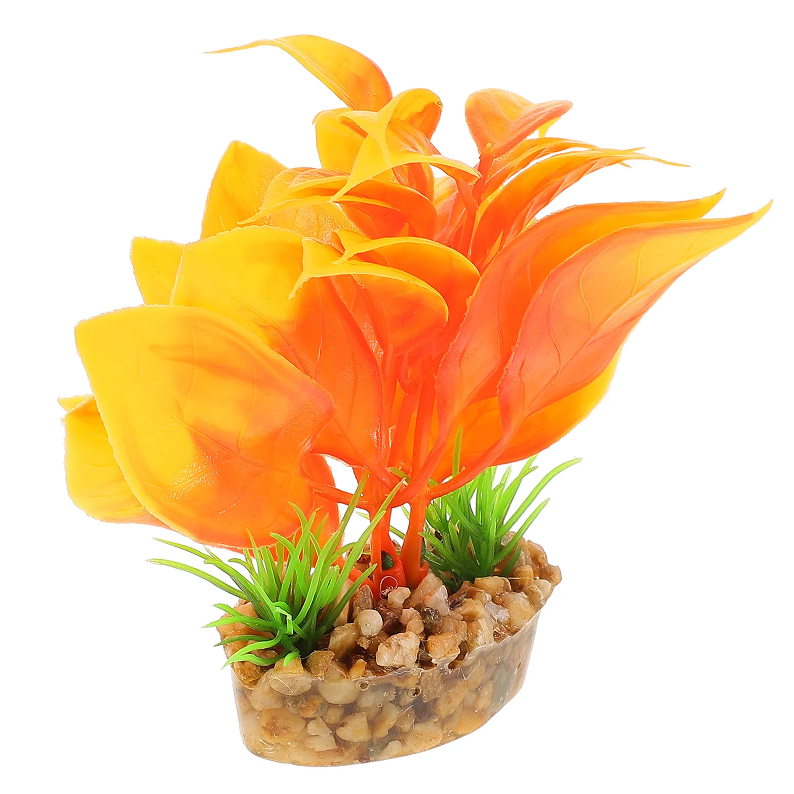 

Fake Aquatic Plants For Aquarium Artificial Fish Tank Decor Small Tropical Plants Realistic Waterproof Lightweight