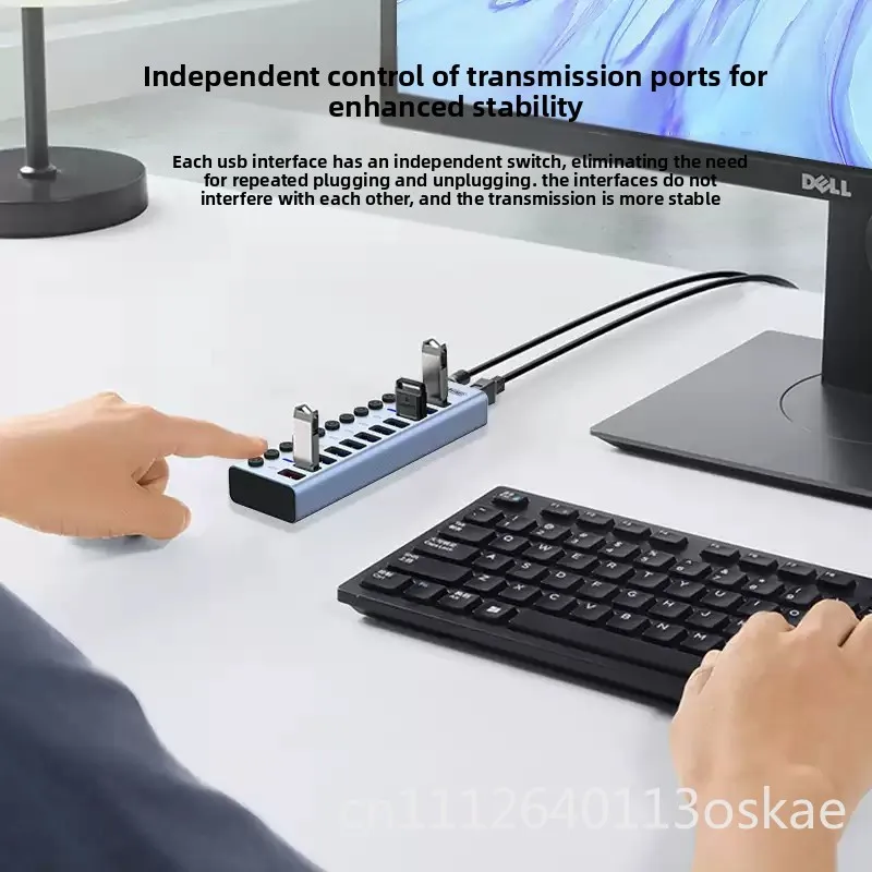 USB expander multi-function interface mobile phone brush expander laptop docking station usb hub