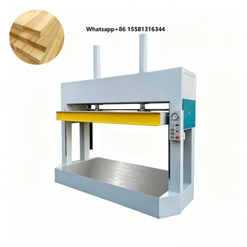 Rocky Industrial 50T Hydraulic Stainless Steel Cold Press Machine 220V/380V 7.5kw Power Woodworking Press for Plywood MDF