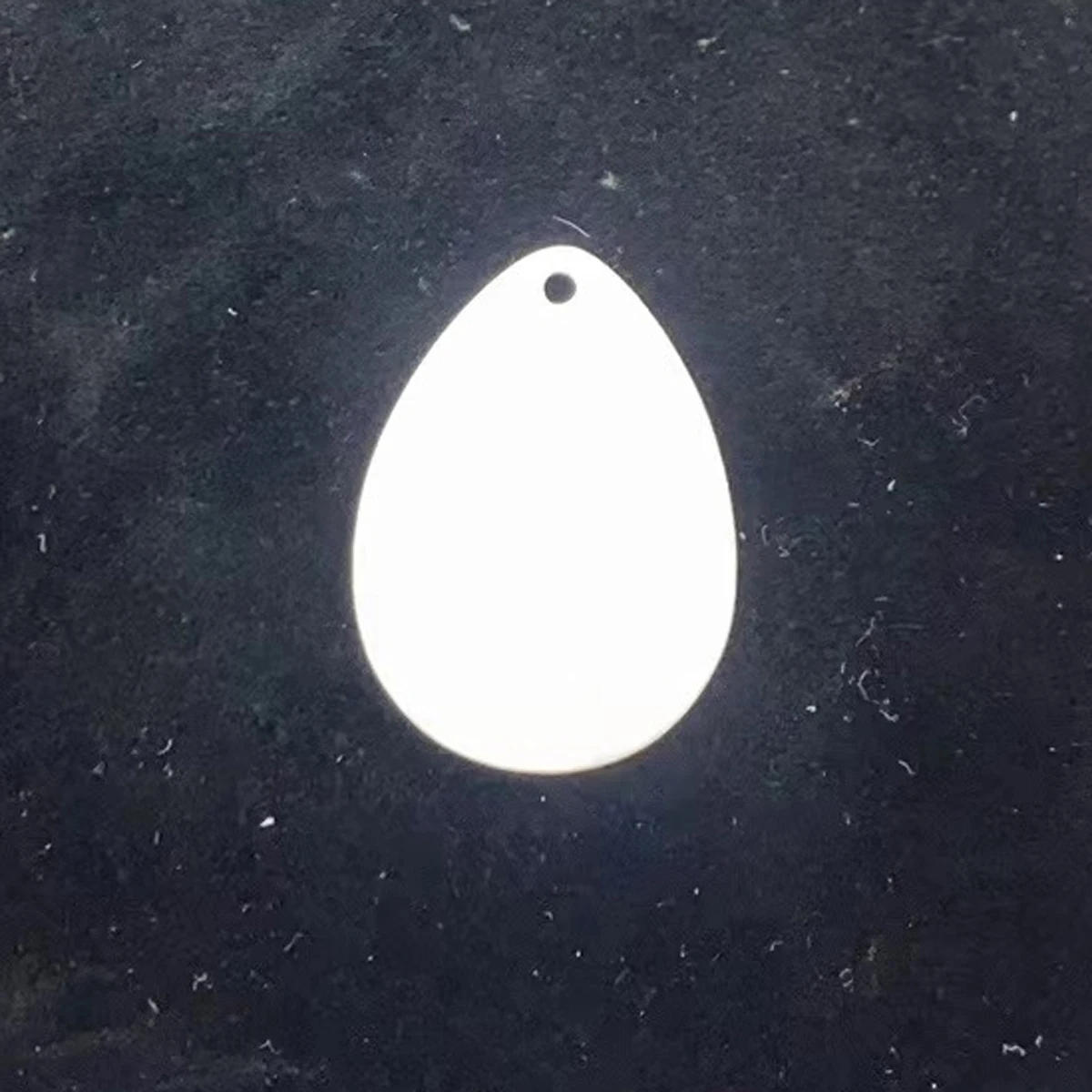 10pcs 25x35mm Teardrop-Shaped Shell Pendant Natural Shell Charms for Jewelry Making DIY Necklaces Earrings Accessories Wholesale