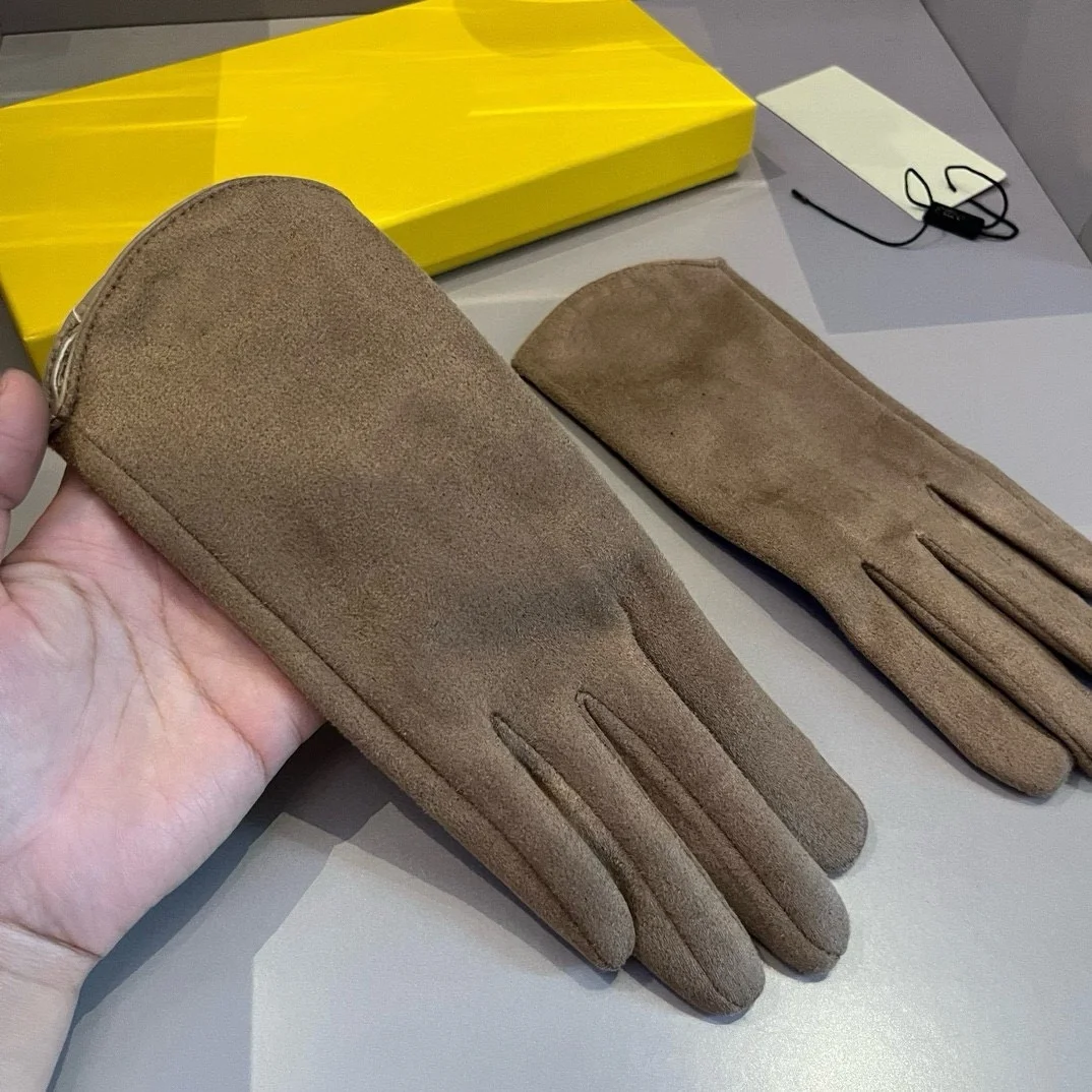 Stylish Niche Minimalist Gloves Sleeves 2025 New High-End Cashmere Lady Warm Autumn Silky Luxury Holiday Gift Comfortable