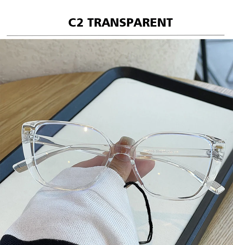 KANSEPT Brillen Damen Brillengestell verschreibungspflichtige Damen Brillengestelle Lunette Pour Femme Original transparente Okulare – Detail 9