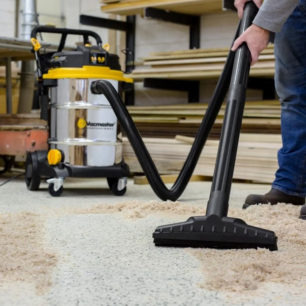 

Professional Series 14 Gal. 6.5 HP Steel Tank Wet/Dry Vac with Cart