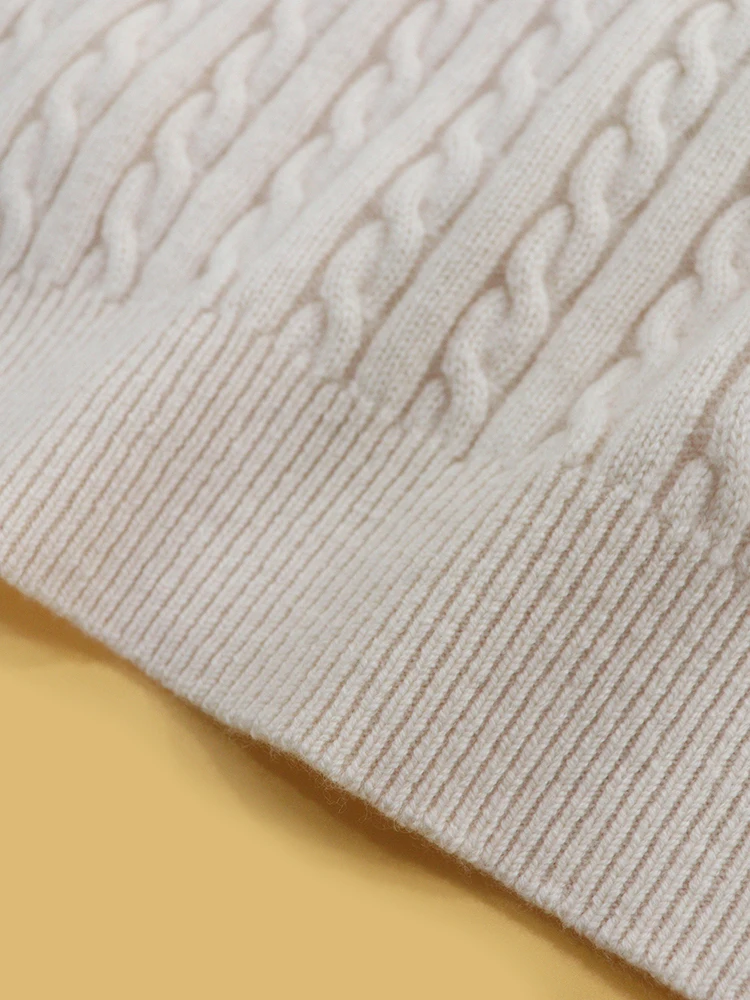 HEIDD S Detachable  Knot Short Sleeve Woolen Knitted Sweater Casual Style Women's Fashion Autumn Winter Knitwear