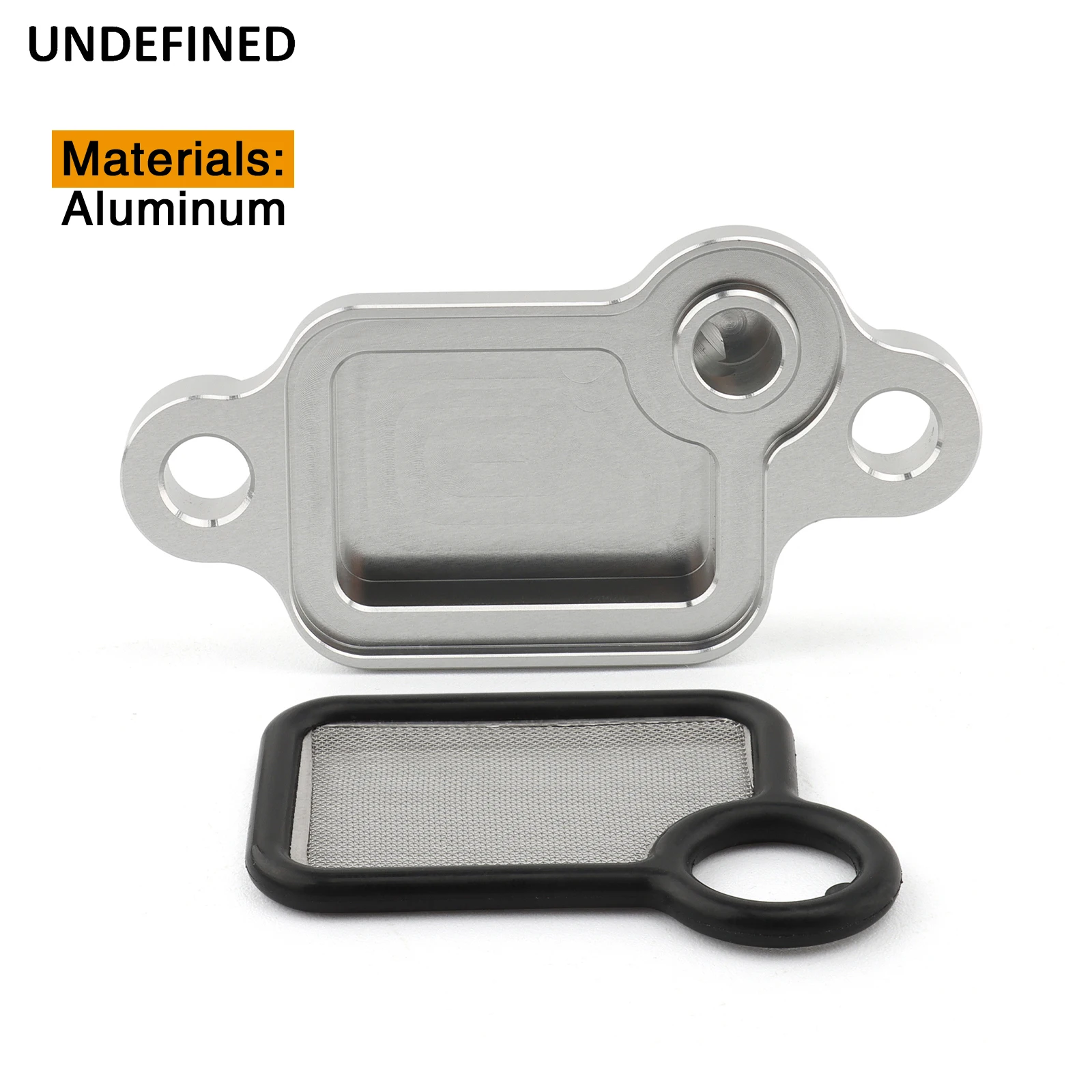 Motorcycle Oil Filter Baffle VTC Strainer Assembly Aluminum For Honda K- Series Gasket K20 / K24