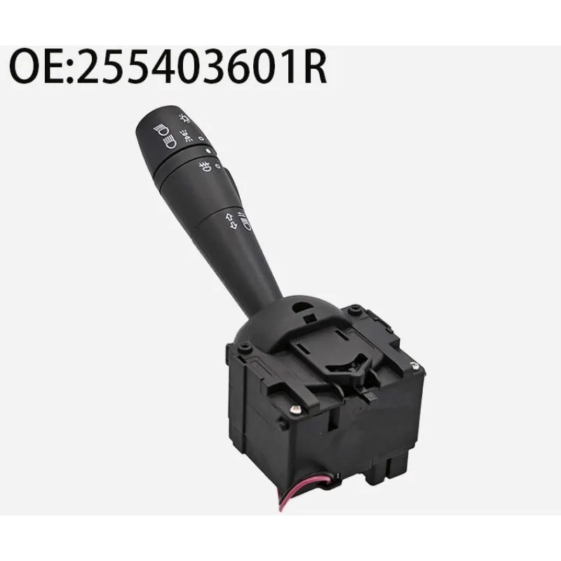 255403601R for 2008-2018 Renault Dacia turn signal switch headlamp switch Install matching accessories inside the car