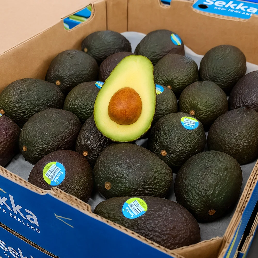 Ready-To-Eat Premium reife Avocado, Top-Qualität, kleine bis mittlere und mittlere bis große Größen, 6 Stück und 10 Stück.