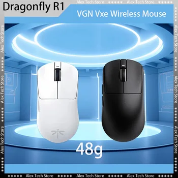 Vgn VXE Dragonfly R1 Pro ratón inalámbrico Paw3395 Sensor nórdico 52840 velocidad inteligente X bajo retardo personalizado Oficina Gamer Pc Gaming Mouse