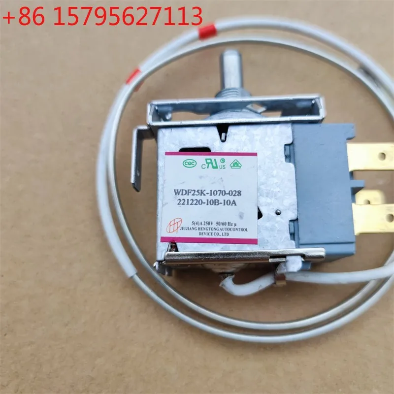 Nouveau contrôleur de température pour réfrigérateur WDF25K-1070-028, accessoires de commutateur à trois pôles pour contrôle mécanique de la température
