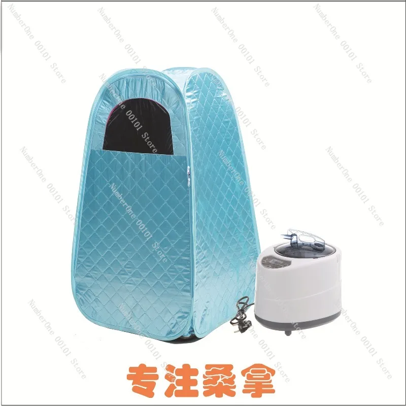 Home Full-Body Steam Sauna Room, Family Confinement Sweat Bath Box, Residential Steam Sauna Machine, Compact Home Spa Instrument