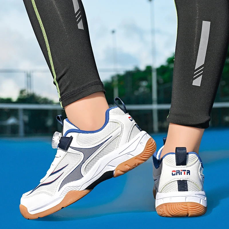 New Badminton Shoes, Children's Mesh Breathable Fitness Training, Table Tennis, Youth Tennis Shoes, Sizes 31-40