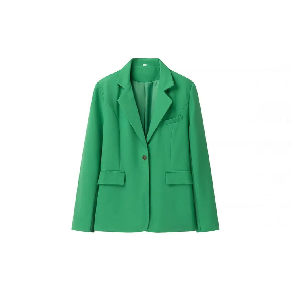 

Women's European And American Fashion Straight-cut Suit Jacket Casual Style Clothing