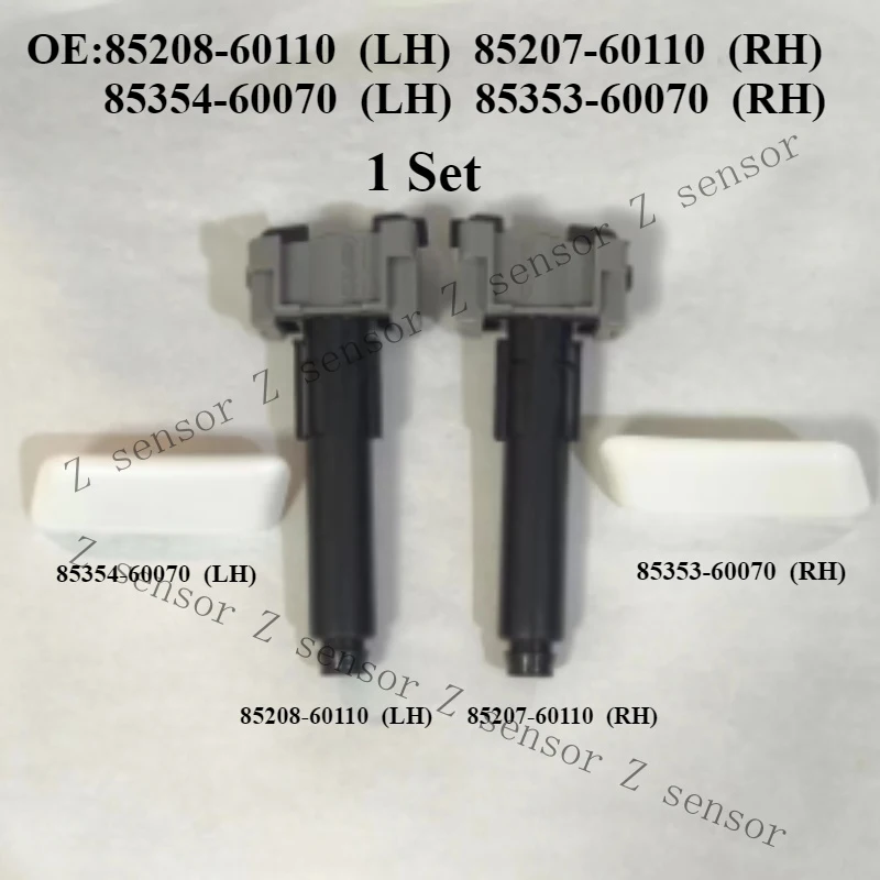 AAA+ 1 Set New HeadLight Washer Nozzle Pump Cap For Toyota Land Cruiser 2014-2018/