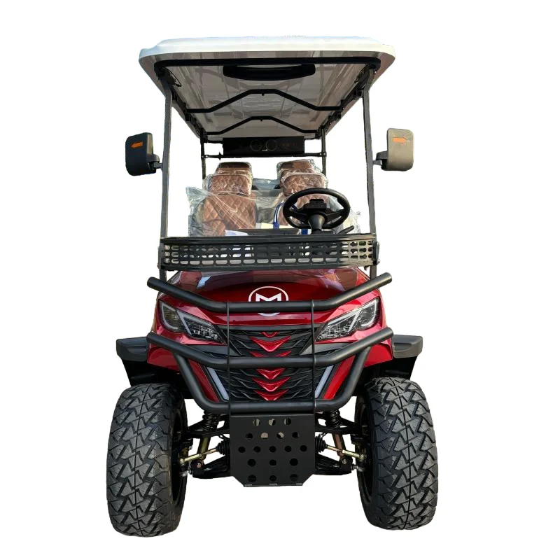 New 2 Seater Street Legal Golf Cart 4 Seater Lifted Lithium Battery Golf Carts Four-wheel drive Electric Golf Hunting Cart