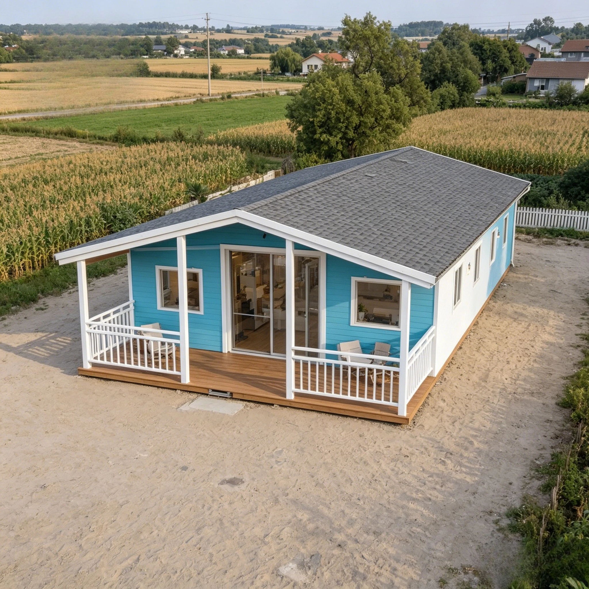 YG Prefabricated Folding Tiny Villa 20ft 40ft Modular Mobile House Expandable Office Hotel Prefab Container Home Customized