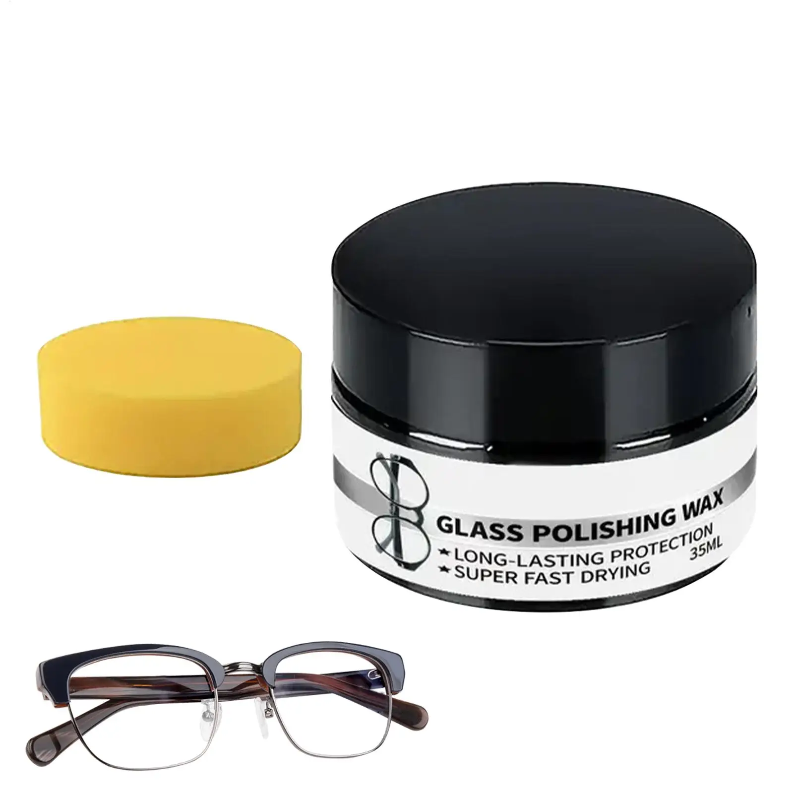 Eye Glass Scratch Remover Repair Polishs Cleaner Quick Eyeglass Scratch Polishing Kit For Windshield Camera Screen Watch Phone