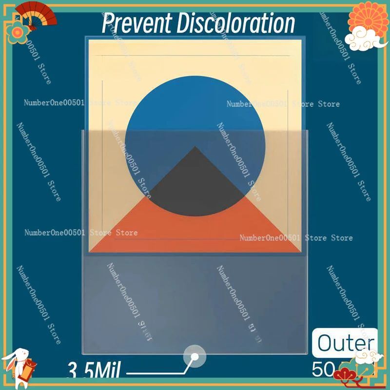 

Record Protective Sleeves Anti Static Inner Outer Sleeves Thick Paper Cover Storage Accessories