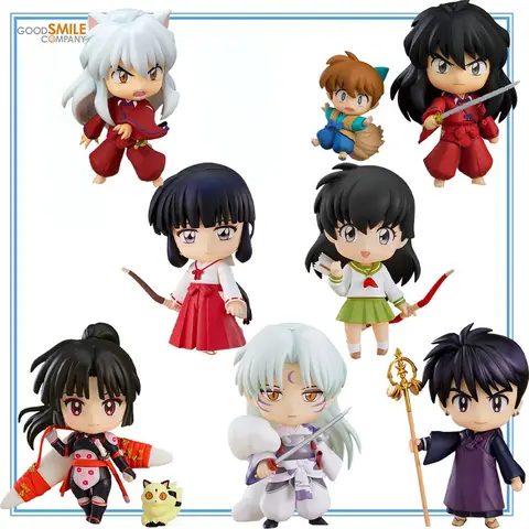 100% Original in Stock Good Smile Company Nendoroid 2531 1300 1536 1537 1735 1736 1514 Higurashi Kagome Inuyasha Sango Miroku