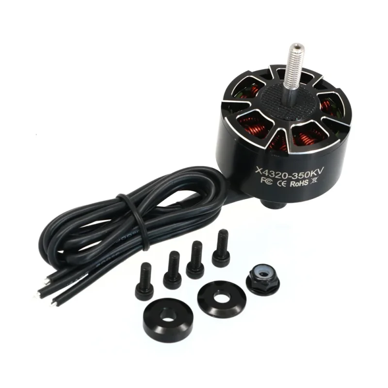НОВЫЙ 4 шт. X4320 4320 350KV 700KV 6-12S высокоскоростной бесщеточный двигатель дальнего действия X-класса RC FPV модель дрона