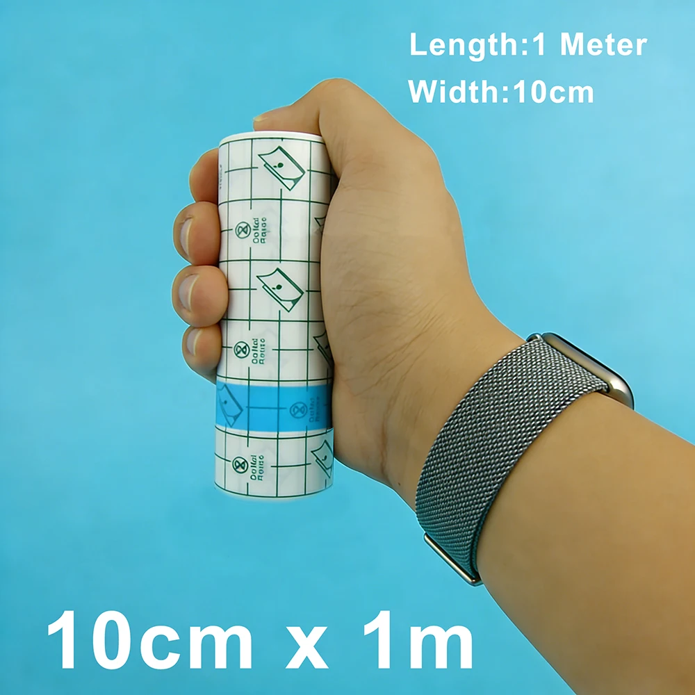 Wasserdichter Schutzfilm für Tattoos, PU-Klebeband für die Nachsorge, Heilung, Tattoo-Reparatur, transparente Hautreparatur-Bandage, Rolle