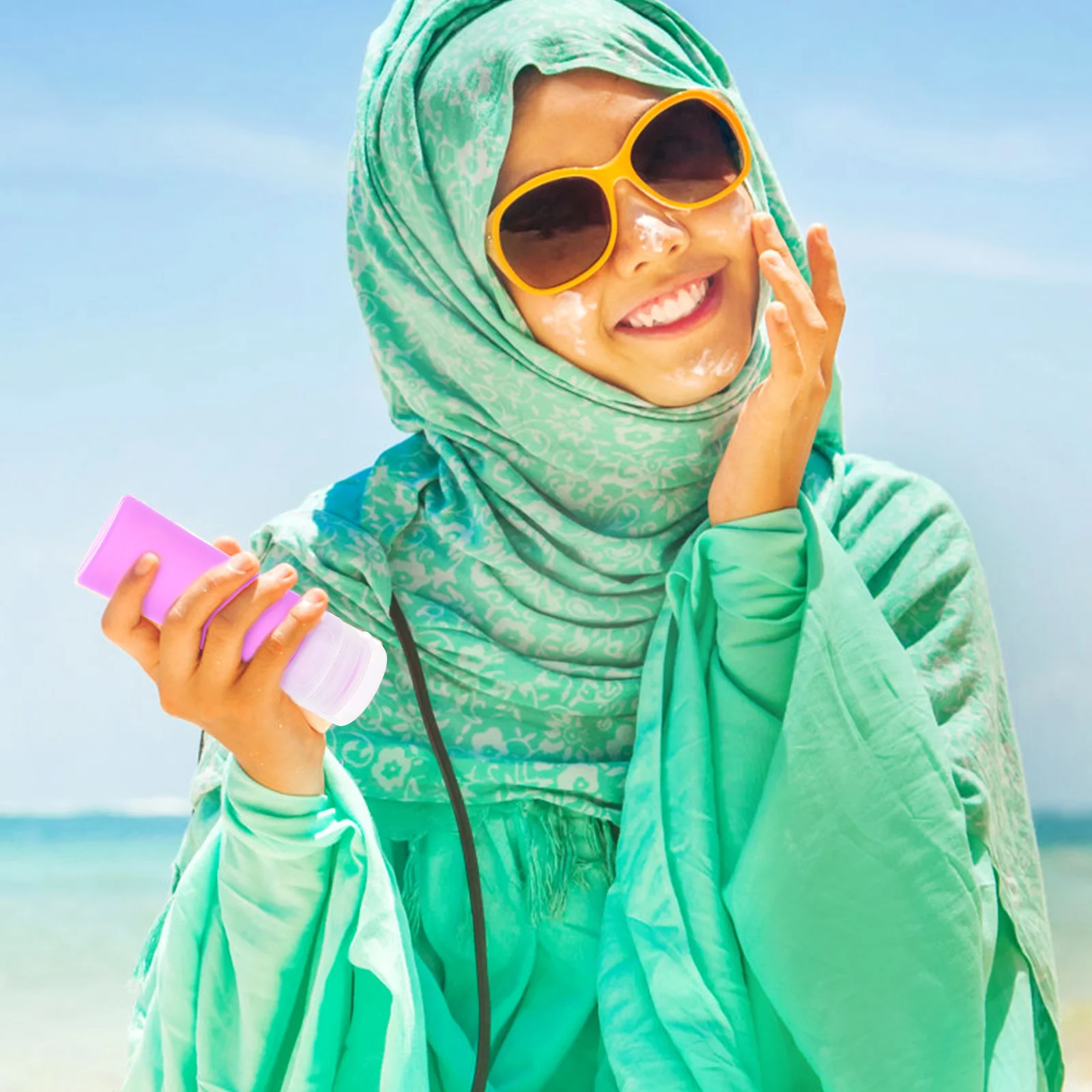 

Silicone Sub-Packing Bottles Empty Lotion Squeeze Containers Portable Travel Dispenser For Shampoo Shower Gel Body