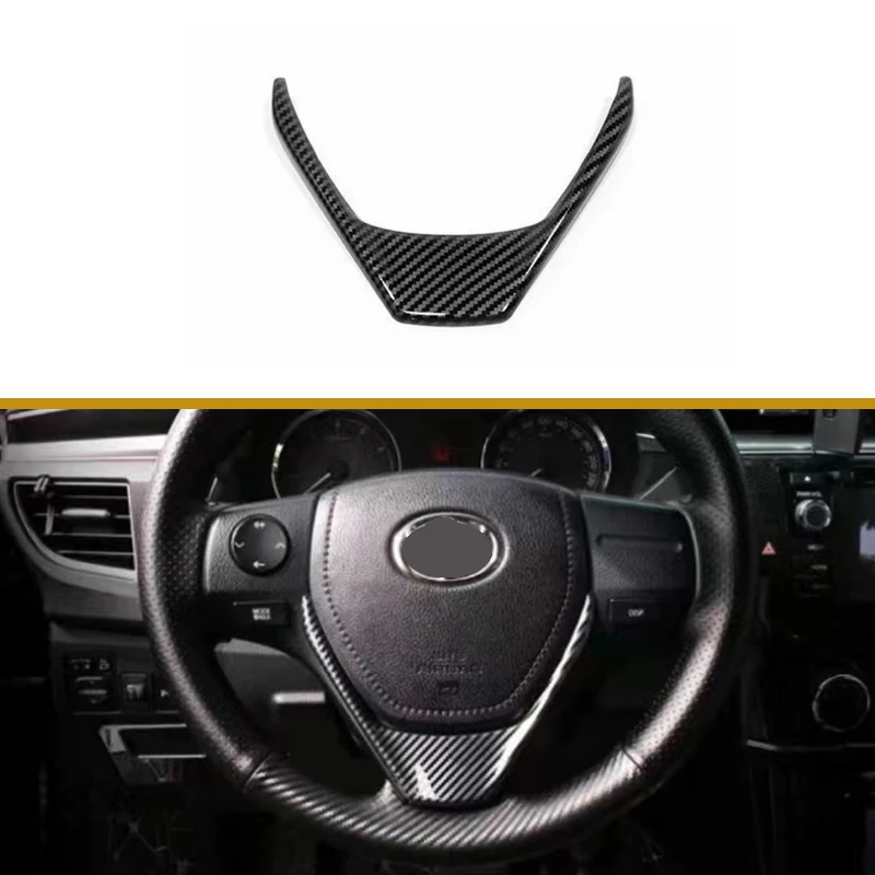 for Toyota Levin Corolla 2014-2018 for RAV4 2014-2017 Car steering wheel patch decoration