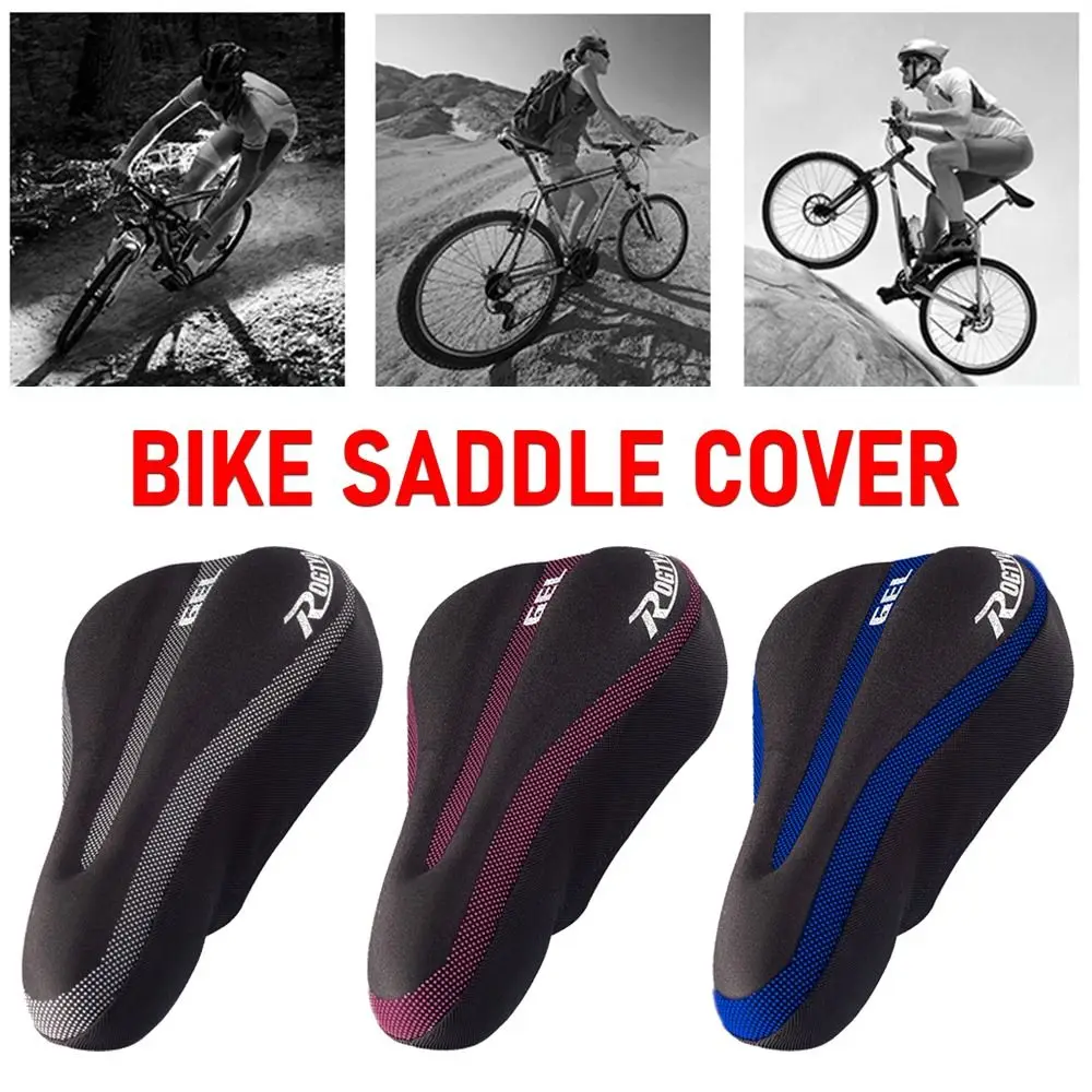 

1 шт. новый коврик для горного велосипеда, гелевая подушка, чехол для велосипедного седла, дышащая утолщенная подушка для велосипедного сиденья