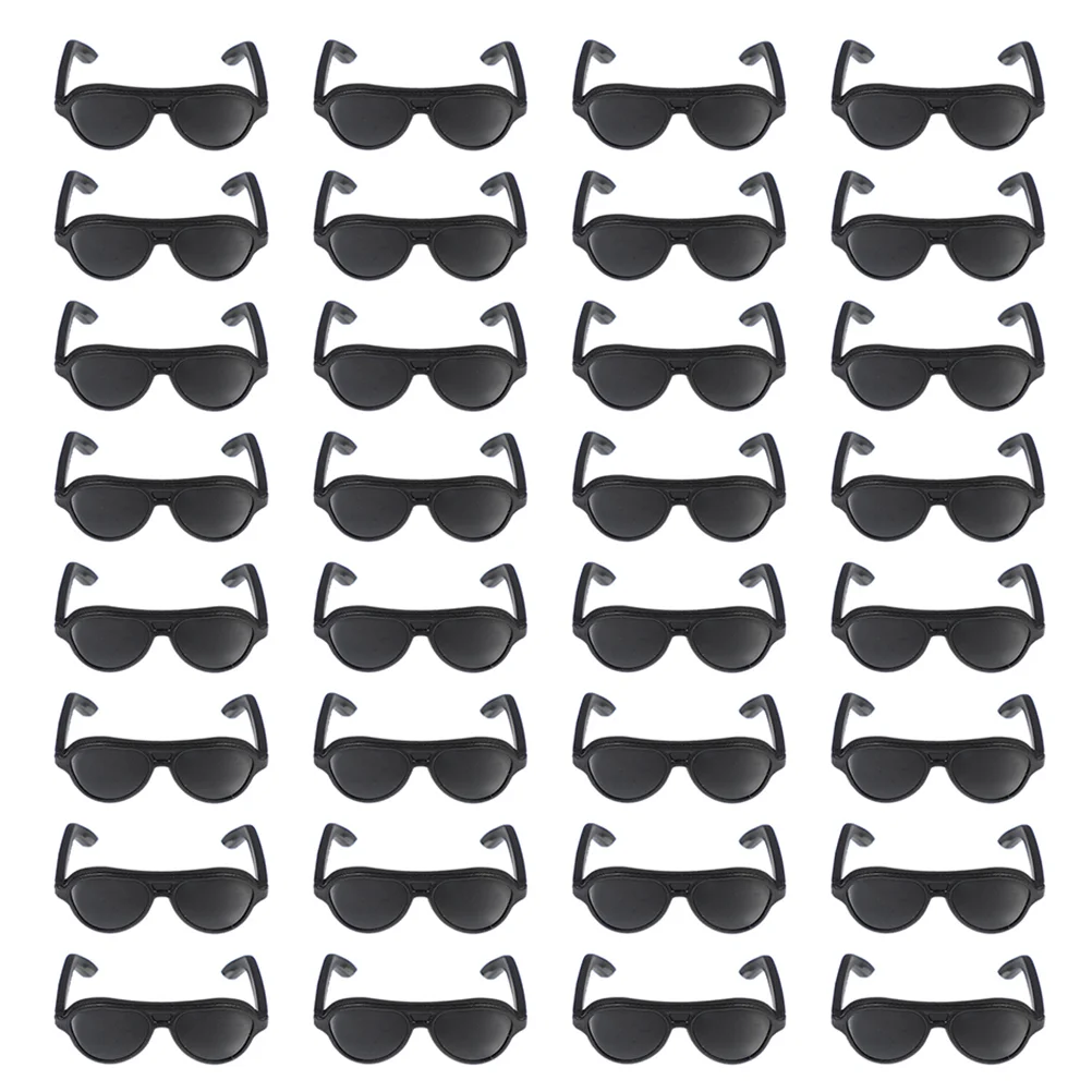 120 Pcs Bulk Sunglasses Miniture Decoration Dollhouse Dress Up Accessories Plastic Baby Toy Toys