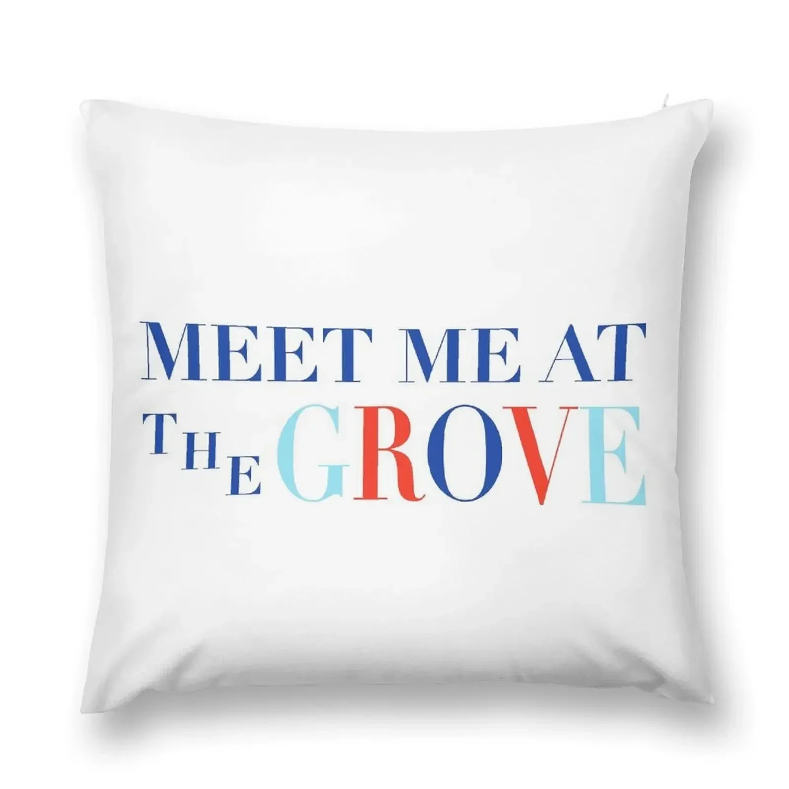 meet me at the grove Throw Pillow Plaid Sofa Cushion Child pillow