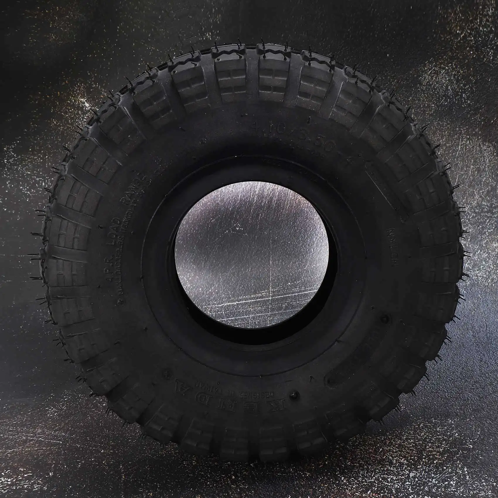 

R1-4Pcs 4.10/3.50-4 410/350-4 ATV Quad Go Kart 47Cc 49Cc Chunky 4.10-4 Шина Внутренняя трубка Внешняя шина