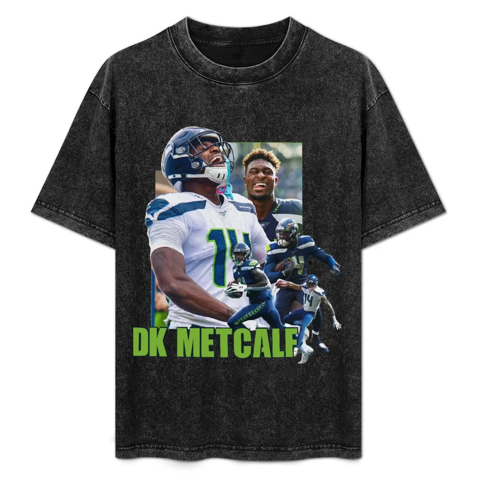 DK Metcalf T-Shirt plus sizes vintage anime shirt street wear t shirt for men