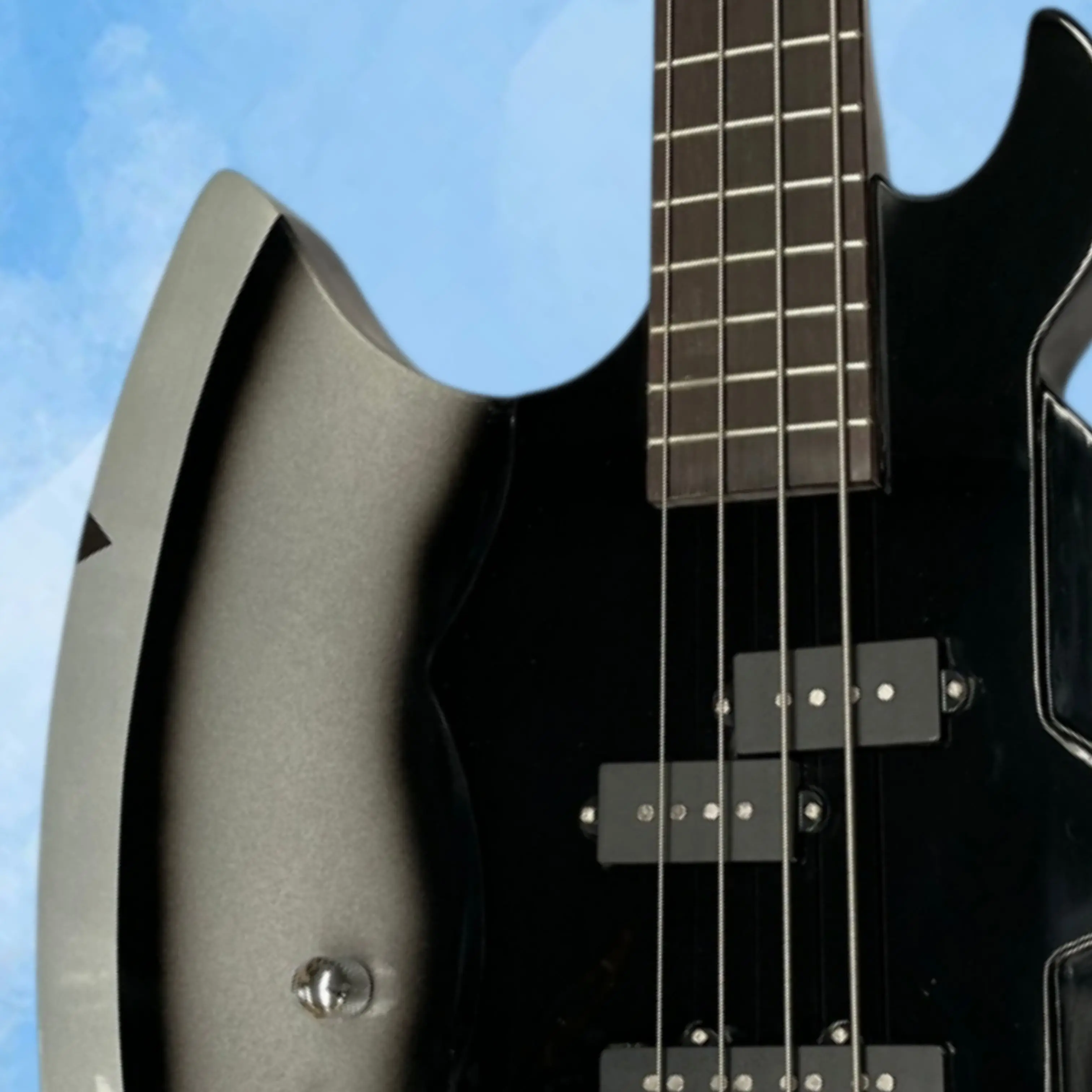 Personalized 4-String Electric Bass Guitar, 21 Frets Rosewood Fingerboard Guitars, Left-Handed Design For Lefties Guitarra
