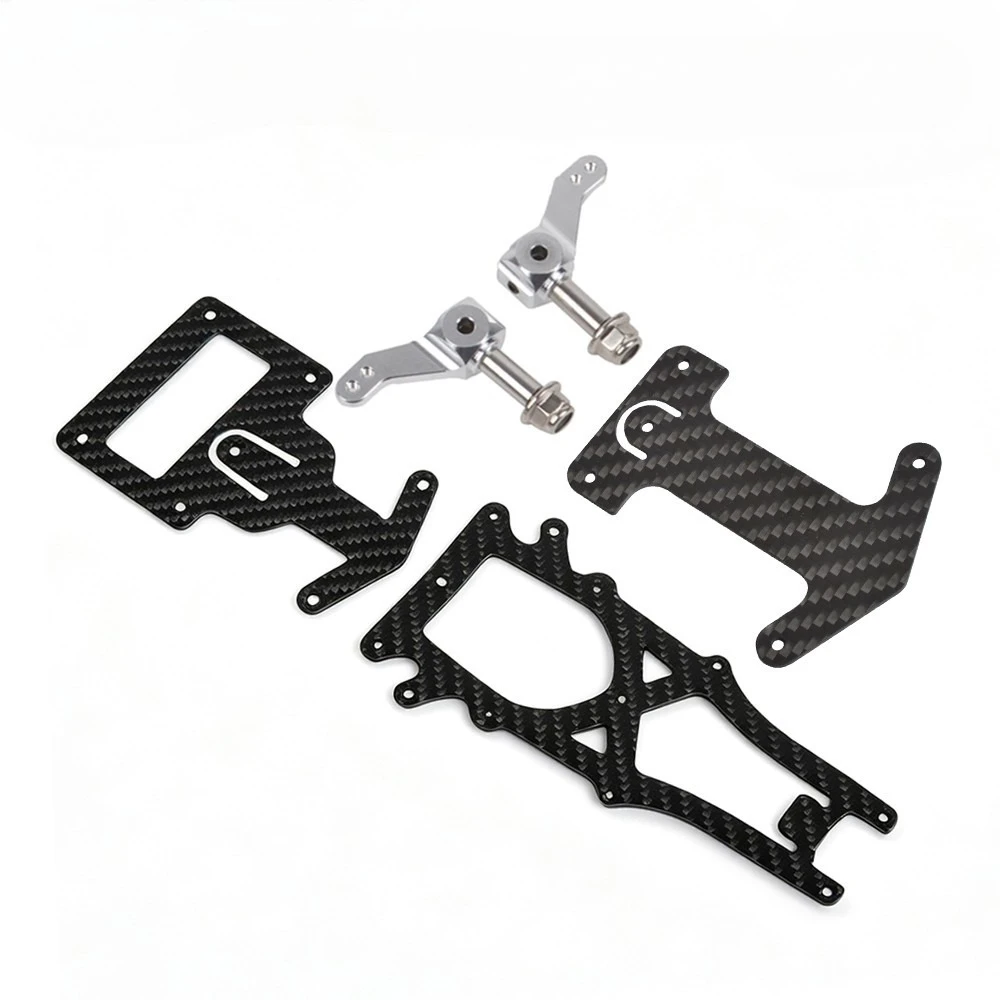 Aluminum Carbon Upgrade Option Parts for Tamiya F104 Pro II F104W 1/10 F1 Formula RC Car Hop-Up