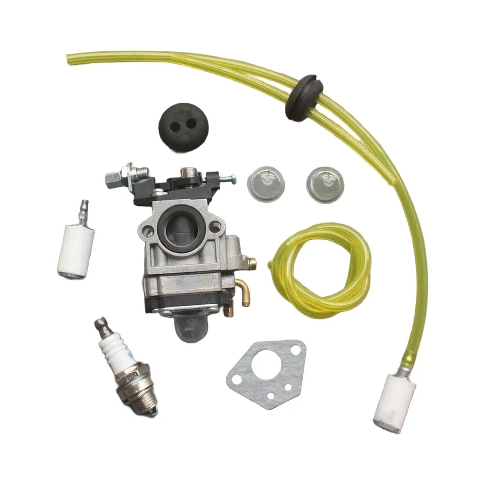For 2-Cycle Engines 43CC 2-Cycle Carburetor For Outdoor Construction Silver Carburetor Straightforward Installation