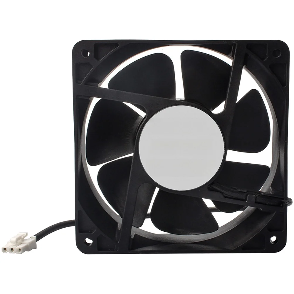 Oven Cooling Replacement Fan 12038 DC12V 0.75A 3500RPM for Char Grill Gravity 9800 Grill Model Black Plastic Housing