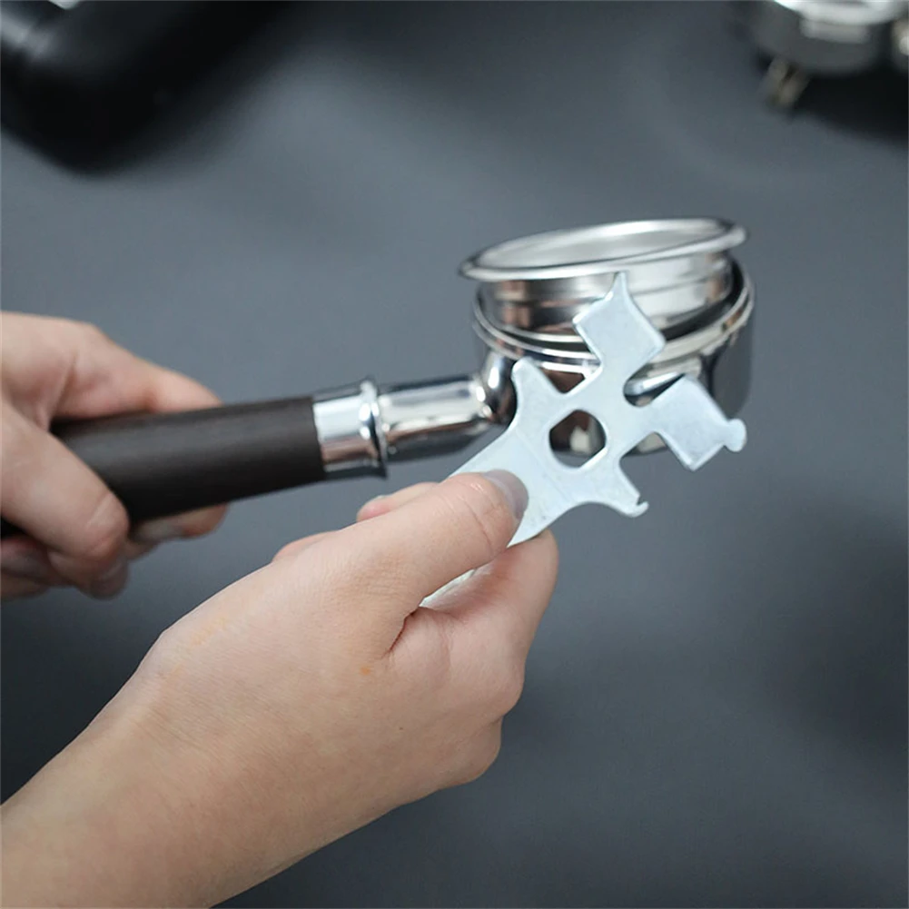 1pc Coffee Portafilter Basket Remover Tool Stainless Steel Powder Cup Disassembly Remover Accessories For Coffee Machine