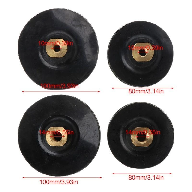 367d 4 وسادة دعم المطاط مع خطاف وخطقة الدعم الشارب لزاوية طاحونة