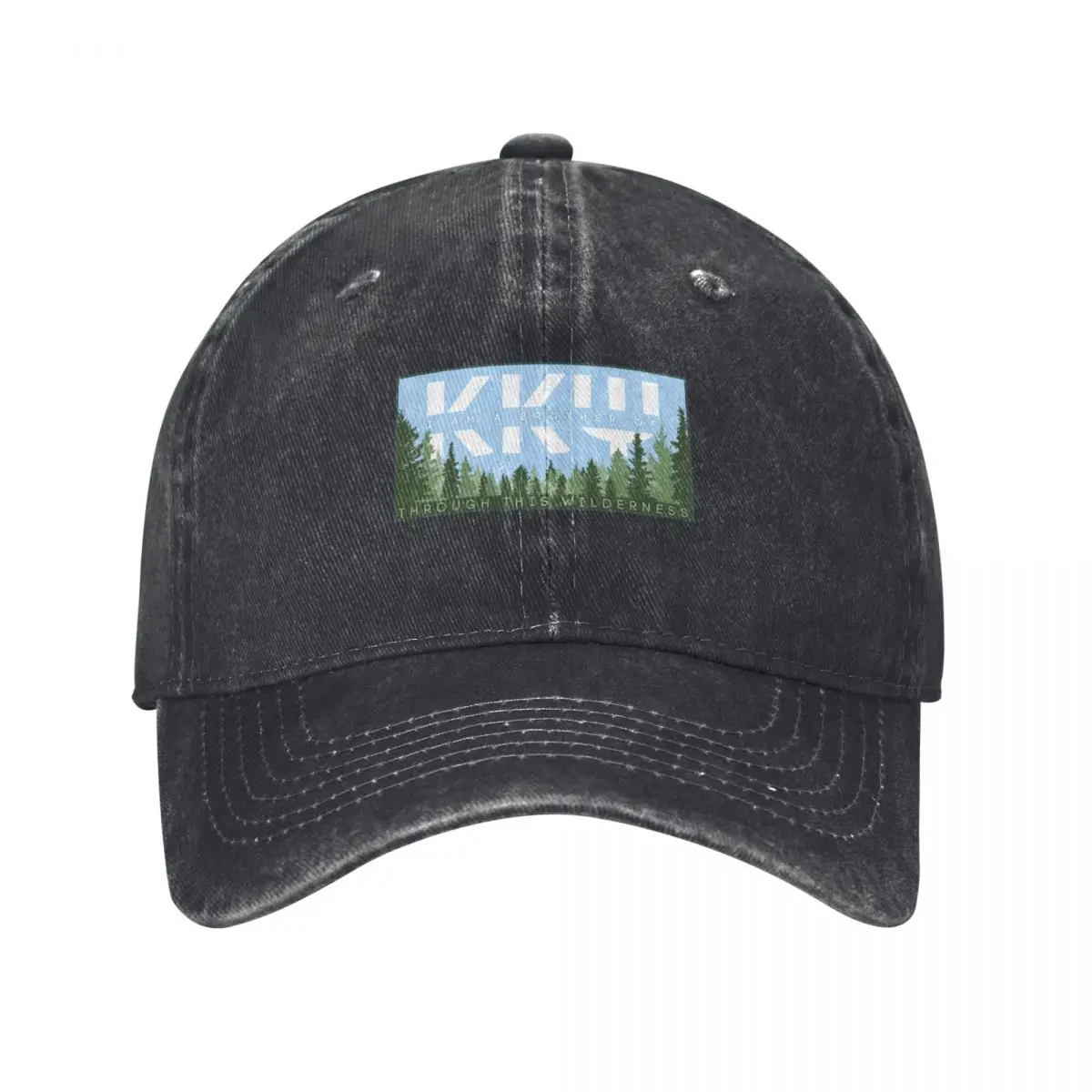 

Through This Wilderness (white) Baseball Cap Icon Fashion Beach Men's Caps Women's